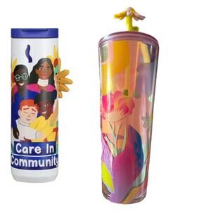 Starbucks 2024 Ananya Rao-Middleton Collection Stainless Steel Tumbler Straw